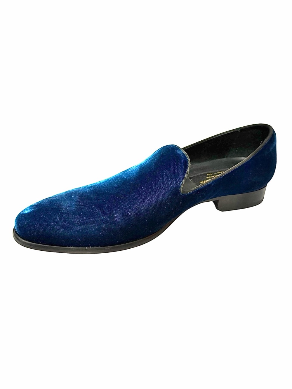 To Boot New York Boylton Navy Blue Velluto Leather Shoes Men’s 10.5 M